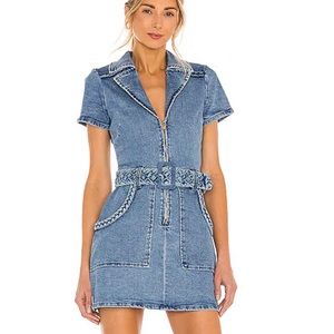 Show Me Your MuMu mini jean dress